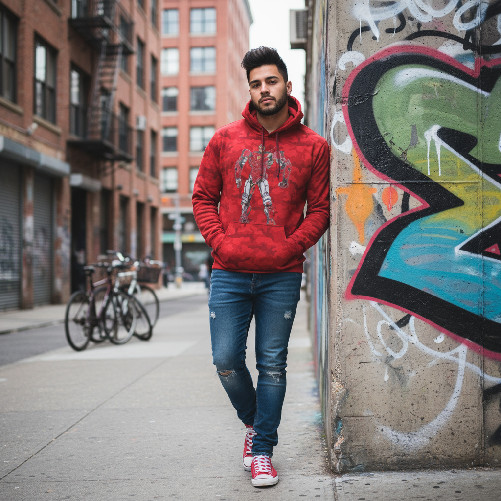 Rimitron Camouflage Adult Hoodie - IAKAM
