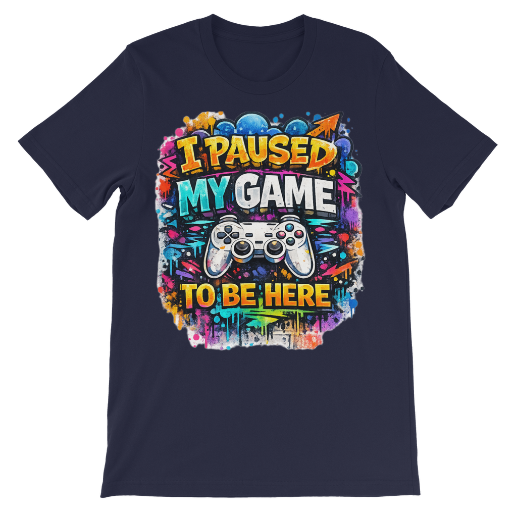 I paused my game Classic Kids T-Shirt