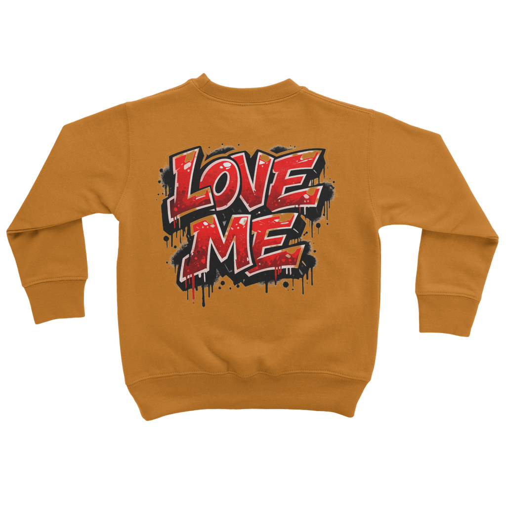 Broken Hearted Bear Classic Kids Sweatshirt