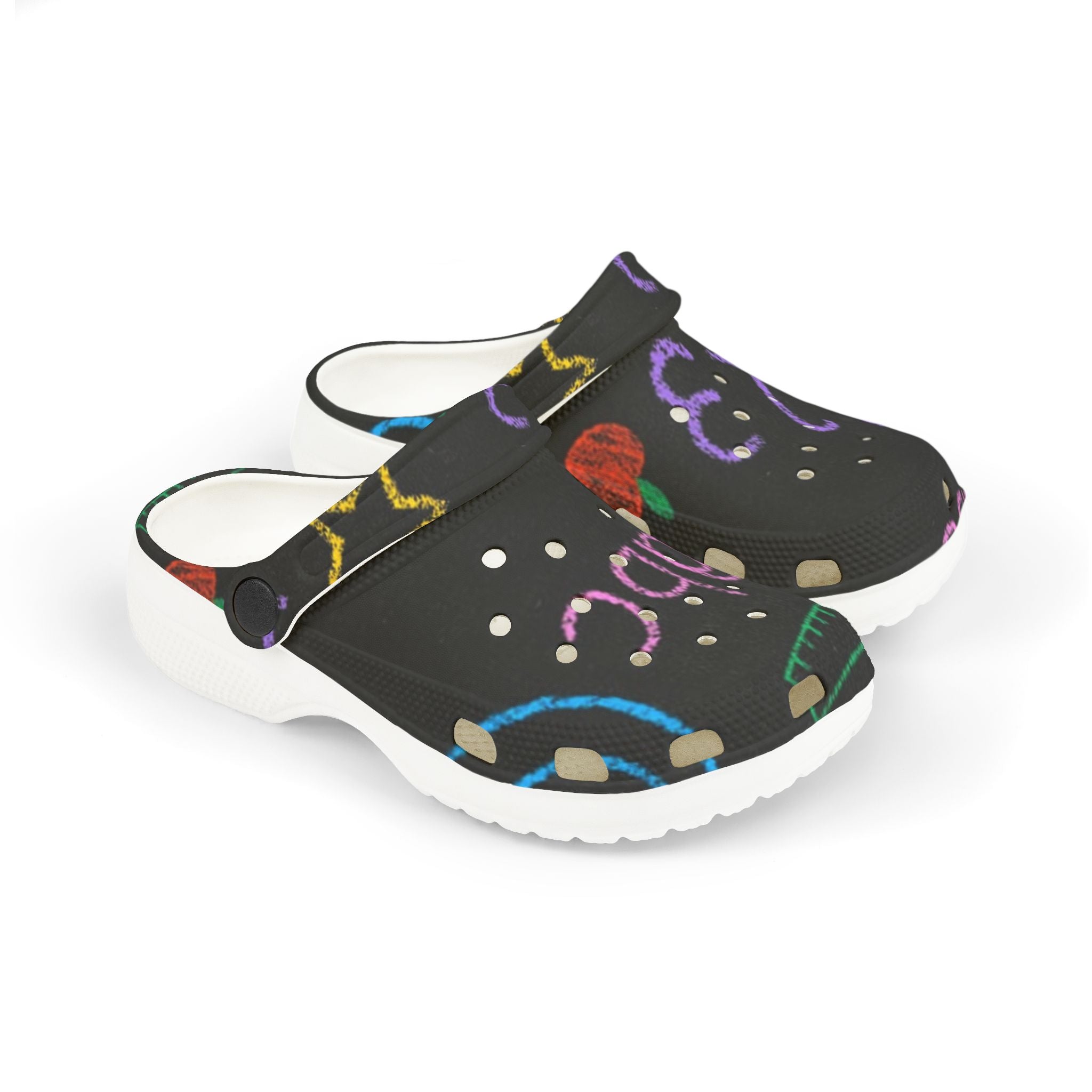 Kid's Abc 123 Foam Clogs