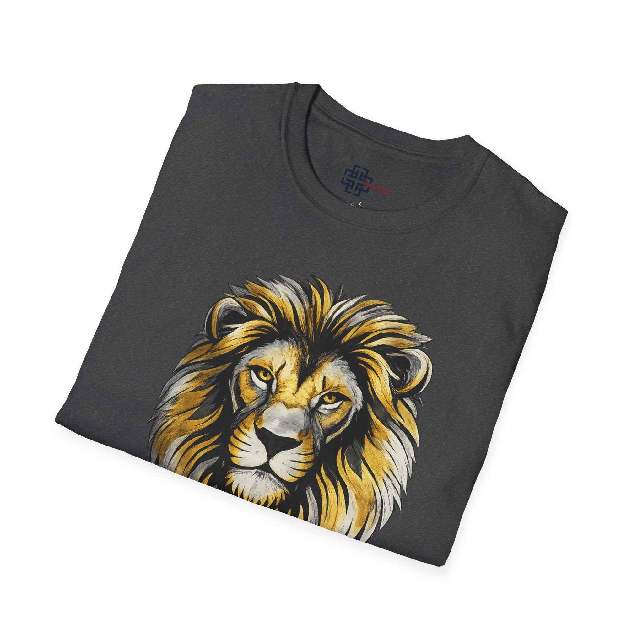 Lionheart Graphic T-Shirt - Striking Lion Head Art Design