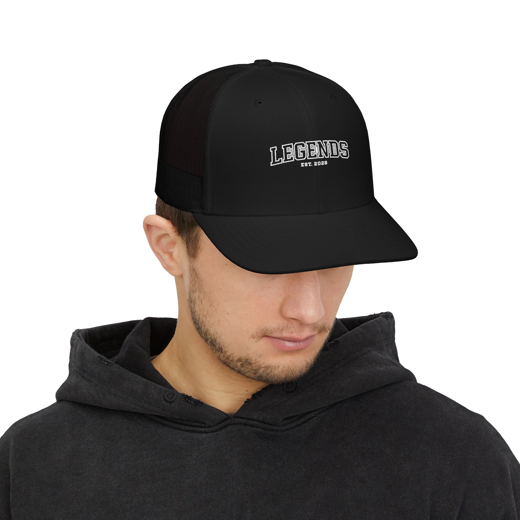 Legends Trucker Cap - 'Legends Est. 2024' Embroidered Snapback Hat