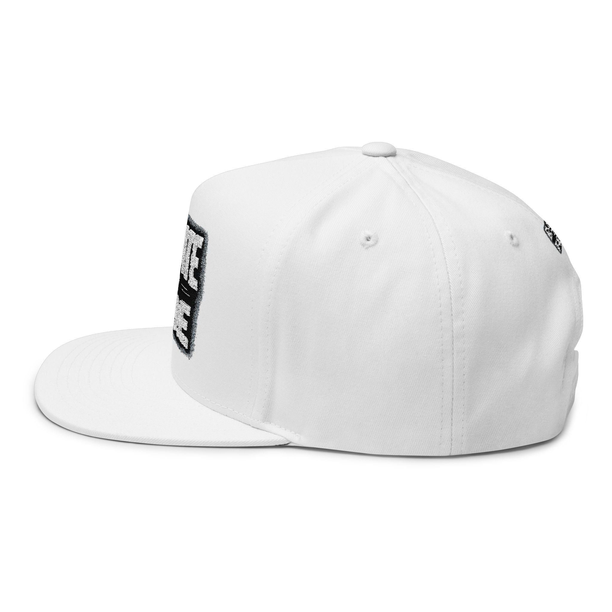 Elevate or Fade Flat Bill Cap for Trendy Casual Styles