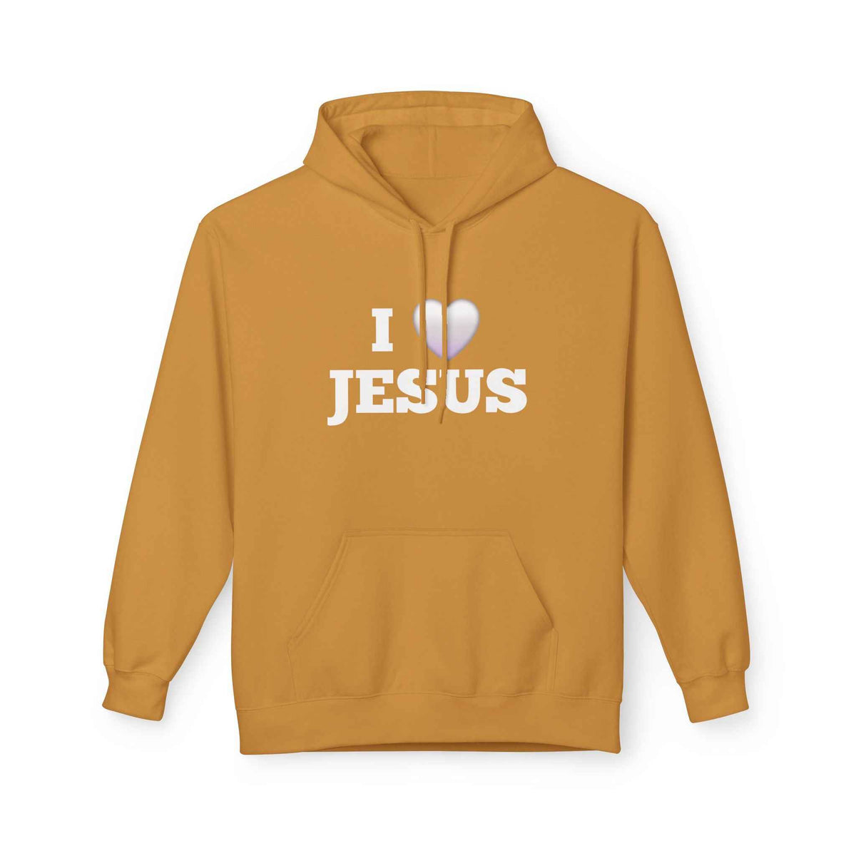 I Love Jesus Christian Faith Hoodie