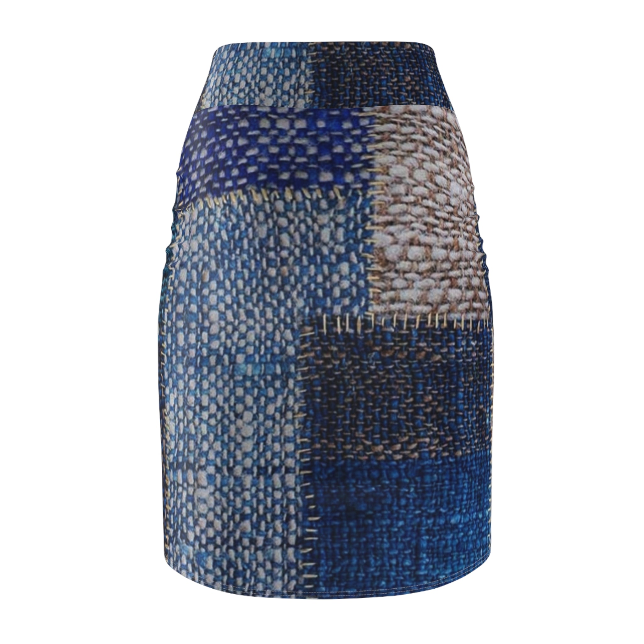 Women's Pencil Patch Skirt - IAKAM