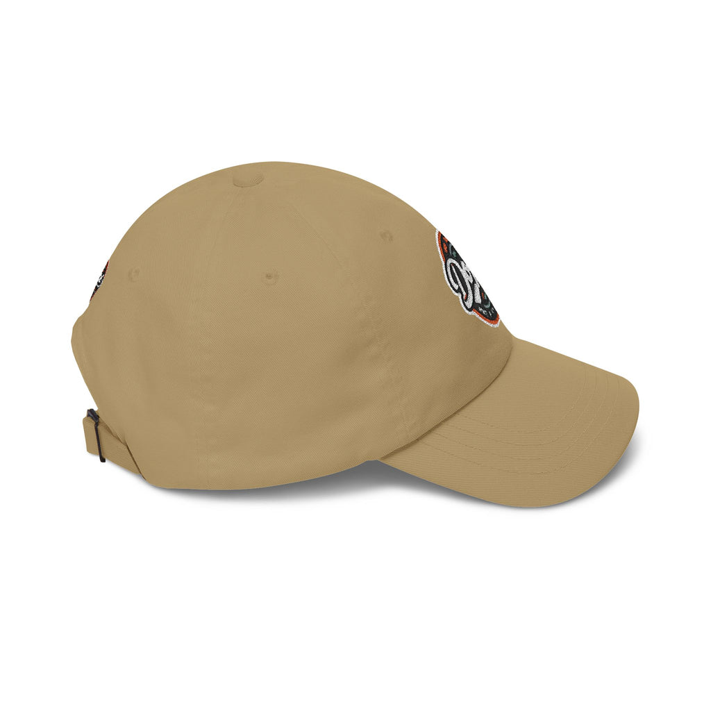 Dope Circle Embroidered Cap — Vintage Retro Logo Baseball Hat