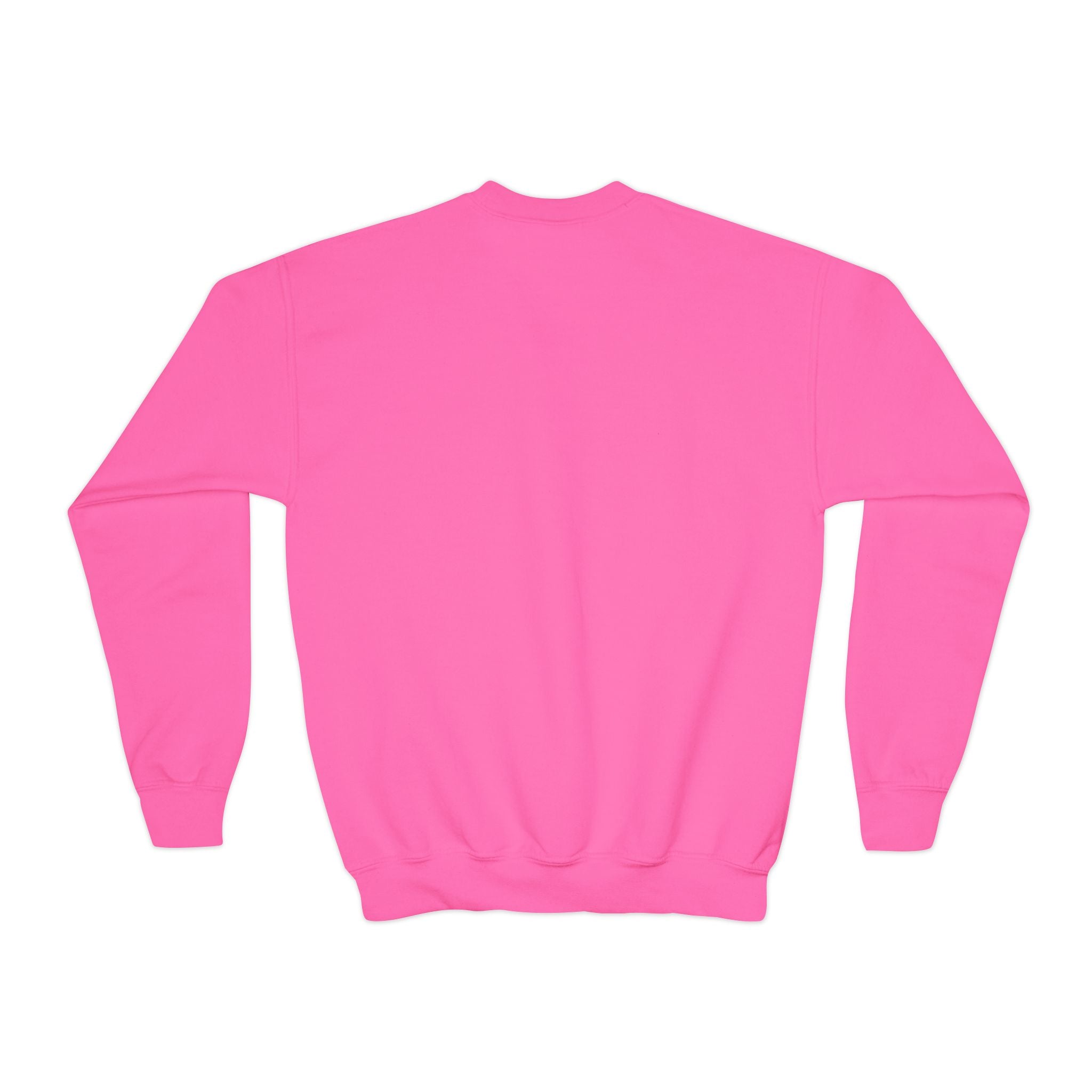 Youth Crewneck Sweatshirt — Minimal White Kid’s Pullover
