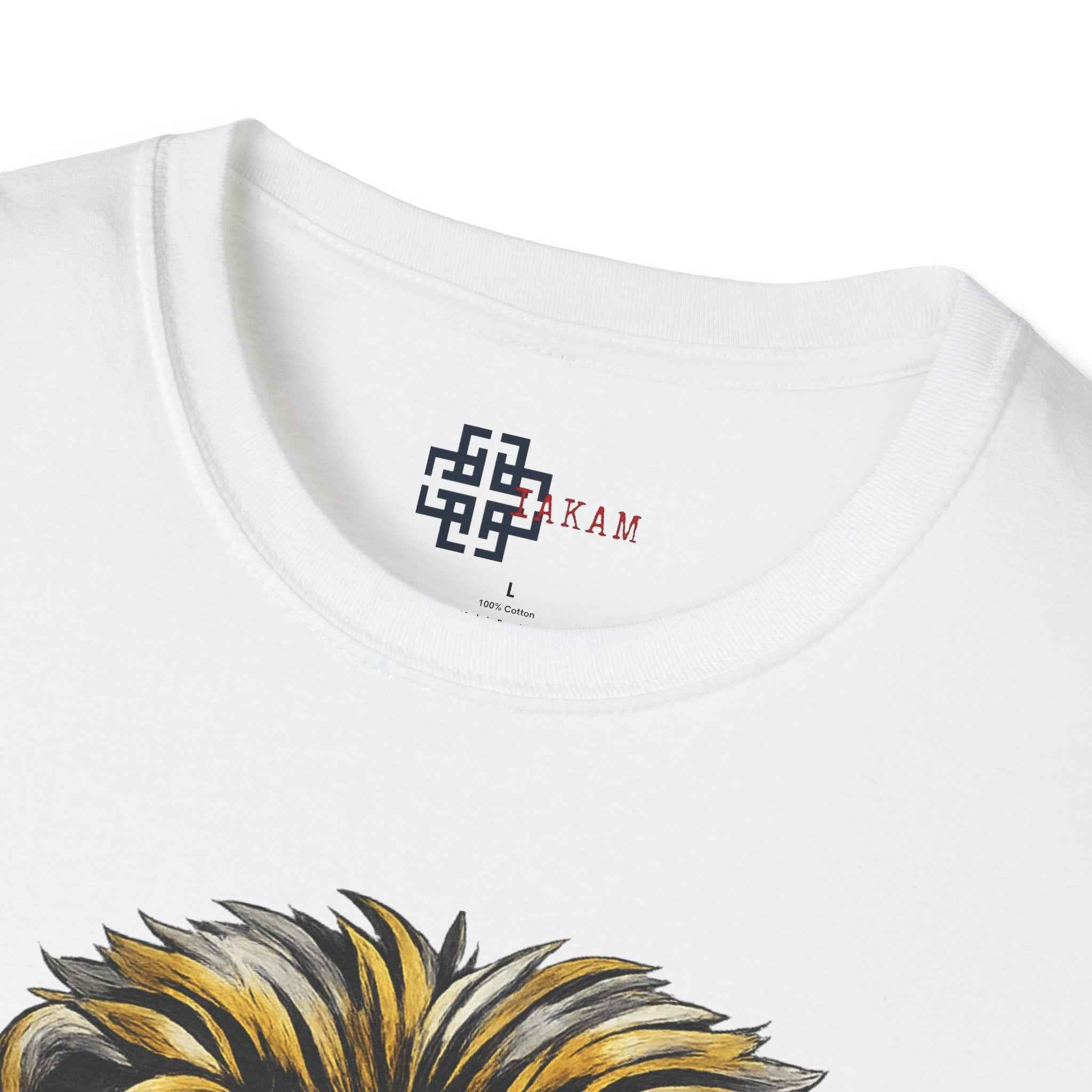 Lionheart Graphic T-Shirt — Bold Lion Head Design