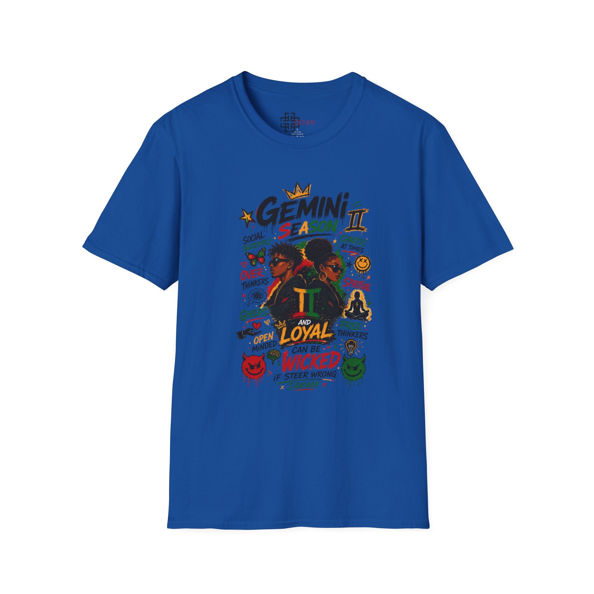 Gemini Zodiac T-Shirt - Gemini Season Graphic Tee for Trendsetters