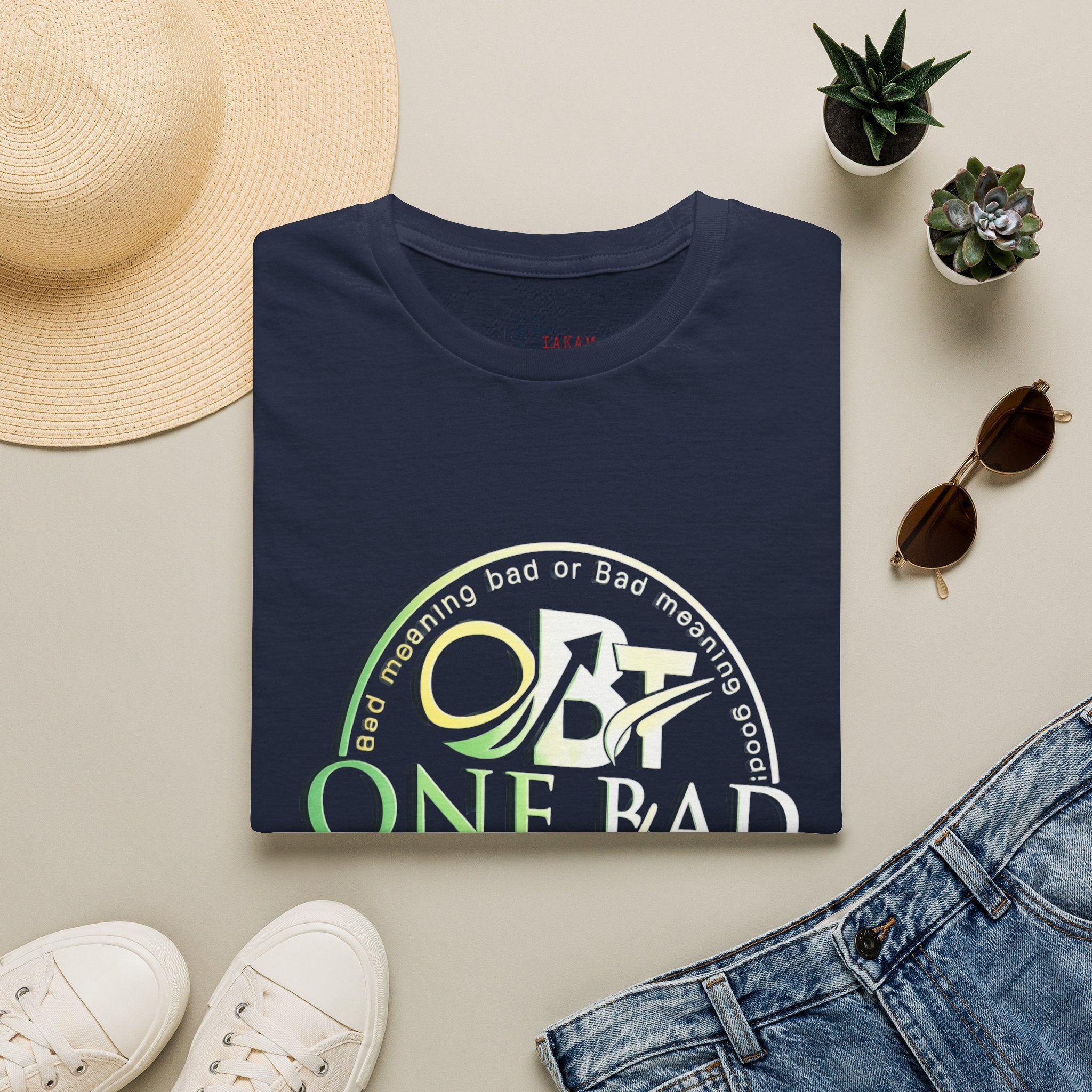 Minimalist Abstract Logo T-Shirt — One/10 Graphic Tee