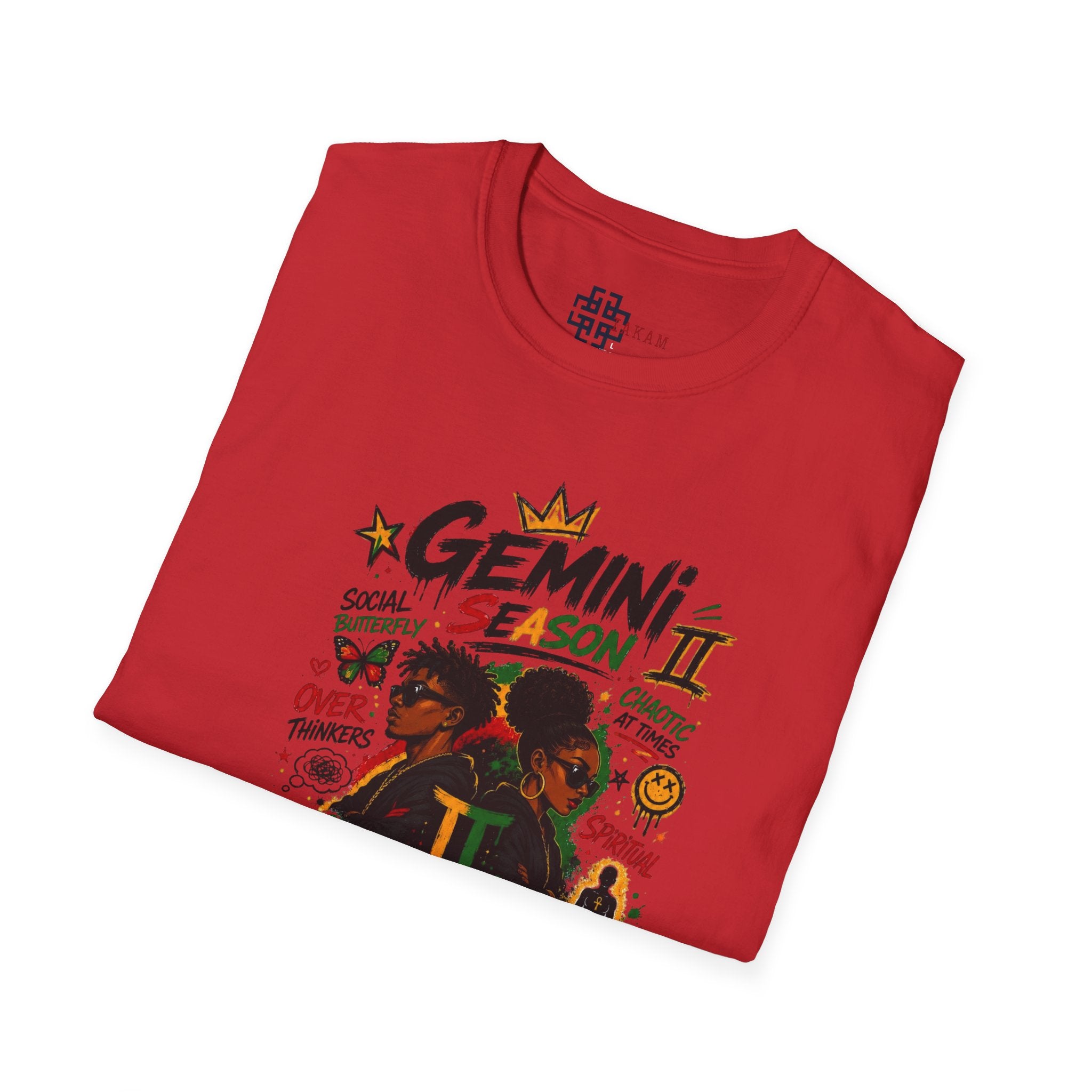 Gemini Zodiac T-Shirt - Gemini Season Graphic Tee for Trendsetters