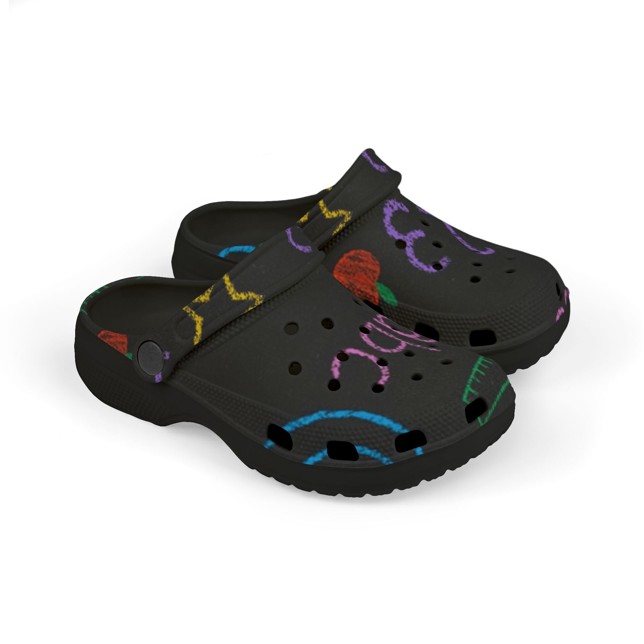 Kid's Abc 123 Foam Clogs