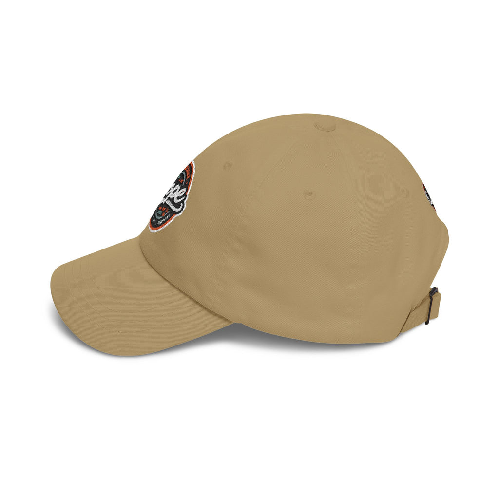 Dope Circle Embroidered Cap — Vintage Retro Logo Baseball Hat