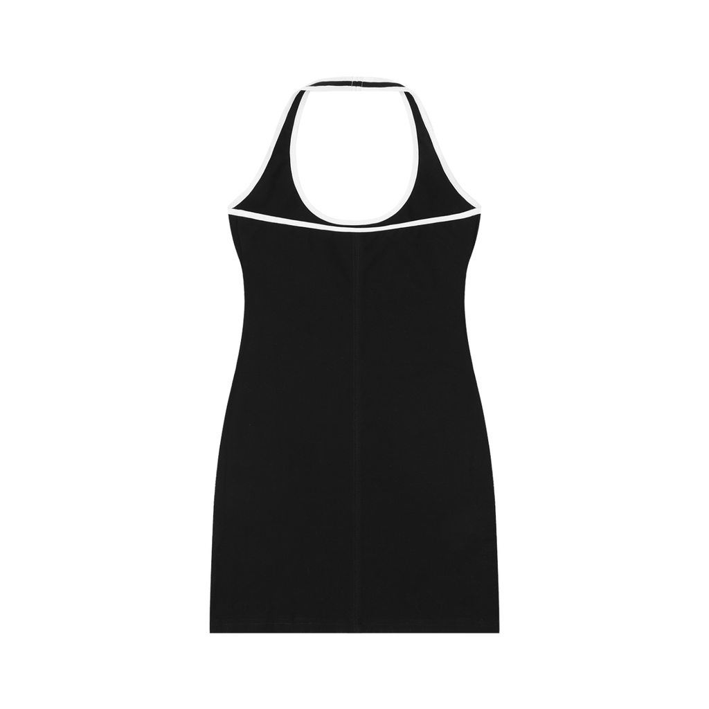 Dope Women's Binding Tight Halter Dress