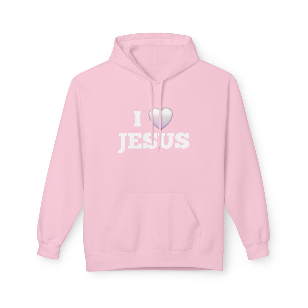 I Love Jesus Christian Faith Hoodie