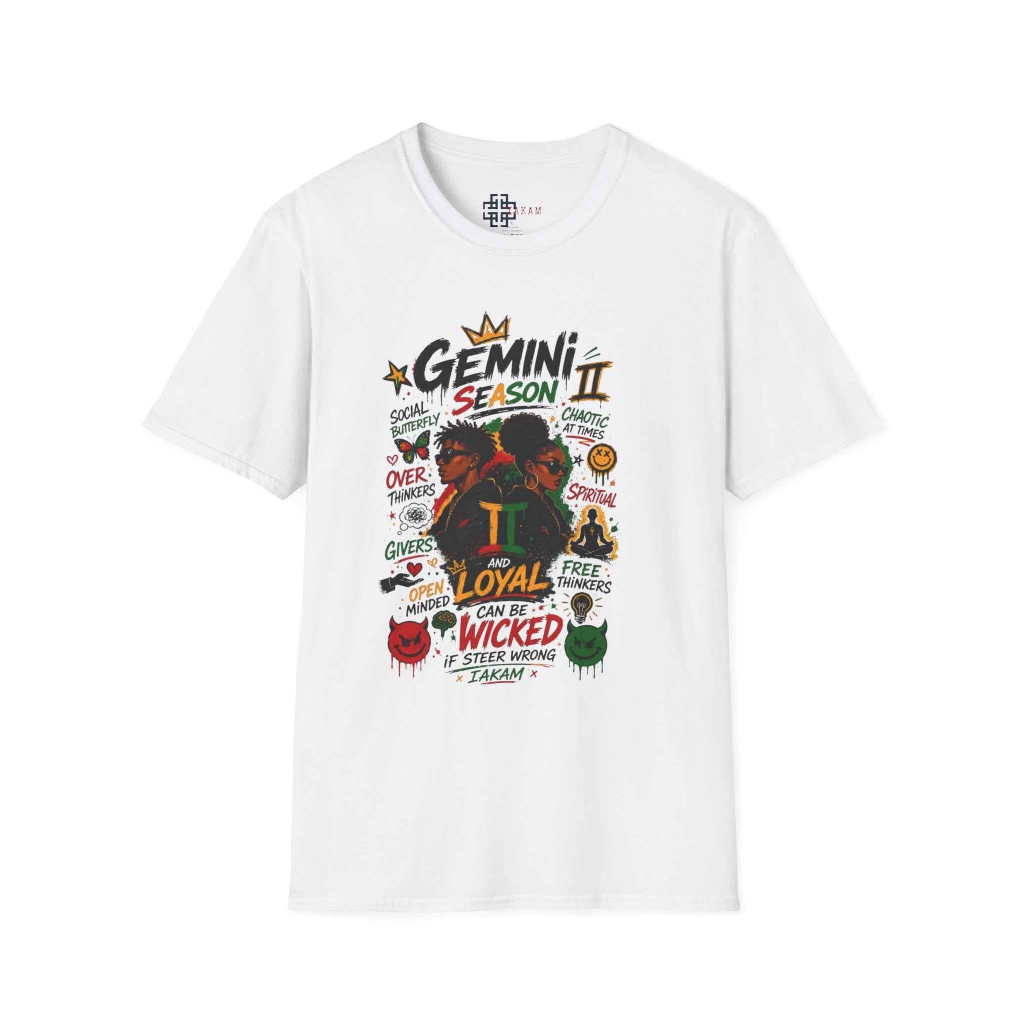 Gemini Season II T-Shirt — Loyal & Wicked Zodiac Graphic Tee
