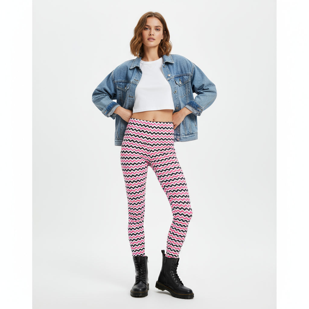 Stretchy  Wiggly Leggings