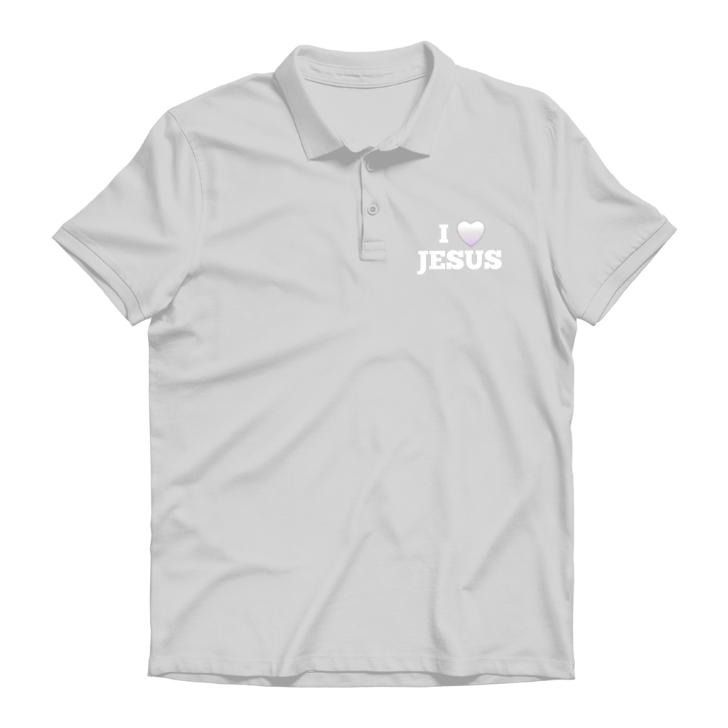 I Love Jesus Polo Shirt - Premium Men's Quality and Comfort