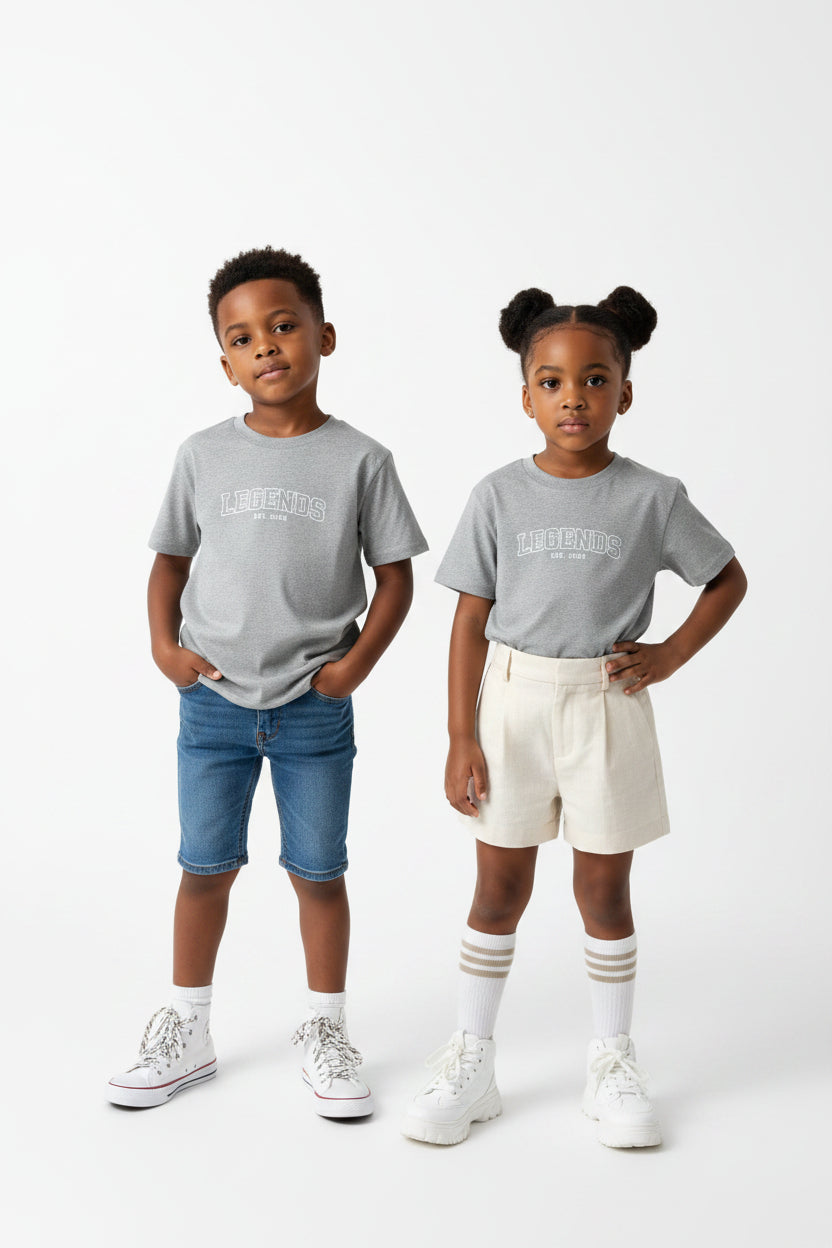 Kids Tee — 'LEGENDS' Mini Logo Graphic Shirt