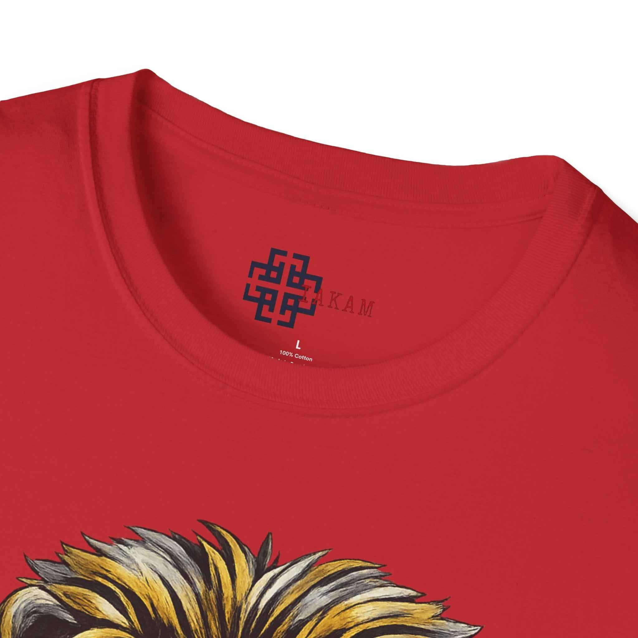 Lionheart Graphic T-Shirt - Striking Lion Head Art Design