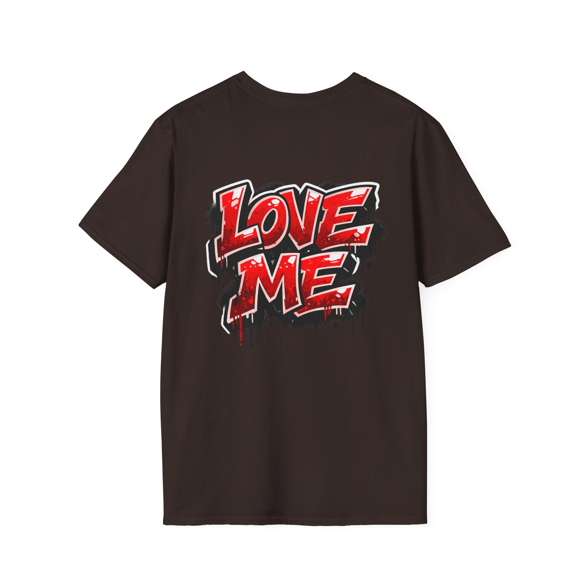 Broken Teddy Bear Graphic Tee — "Love Me" Street Art Shirt Unisex