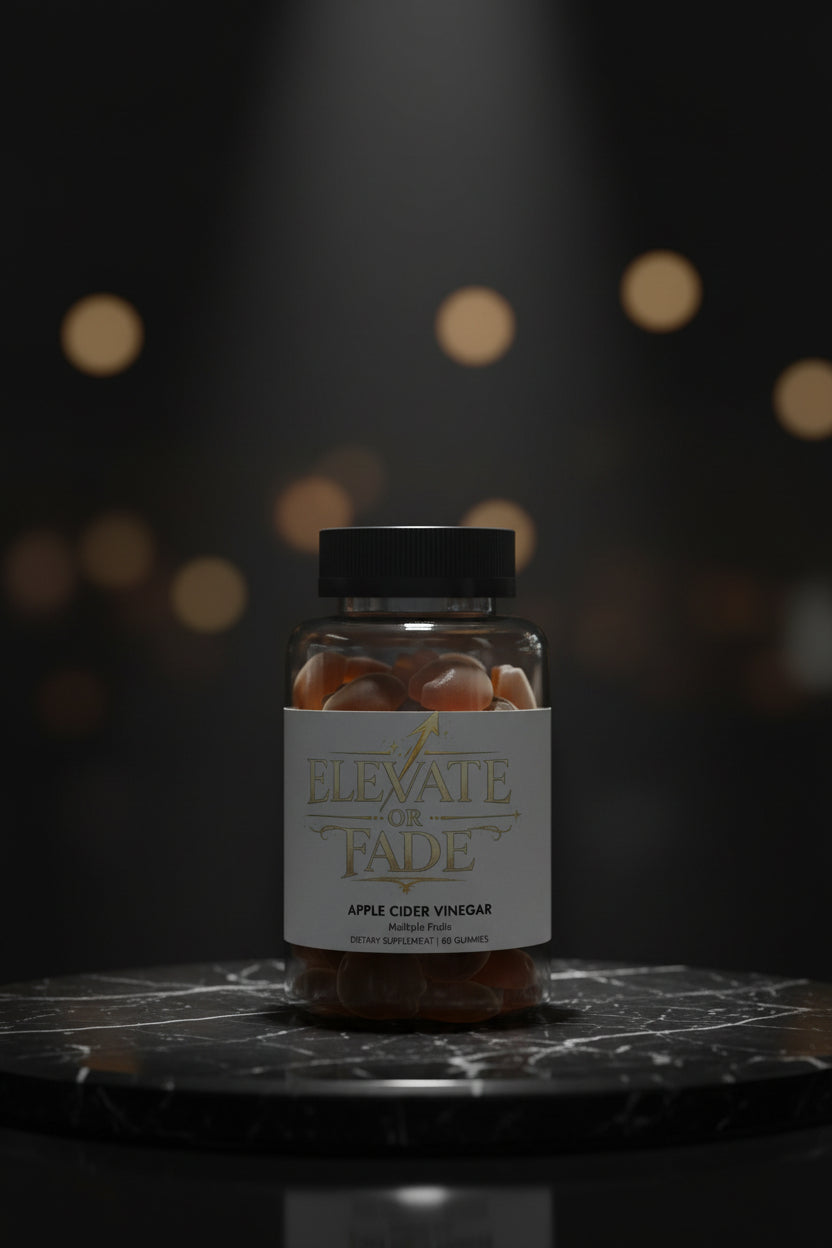 Elevate or Fade Apple Cider Vinegar Gummies (60 Gummies)