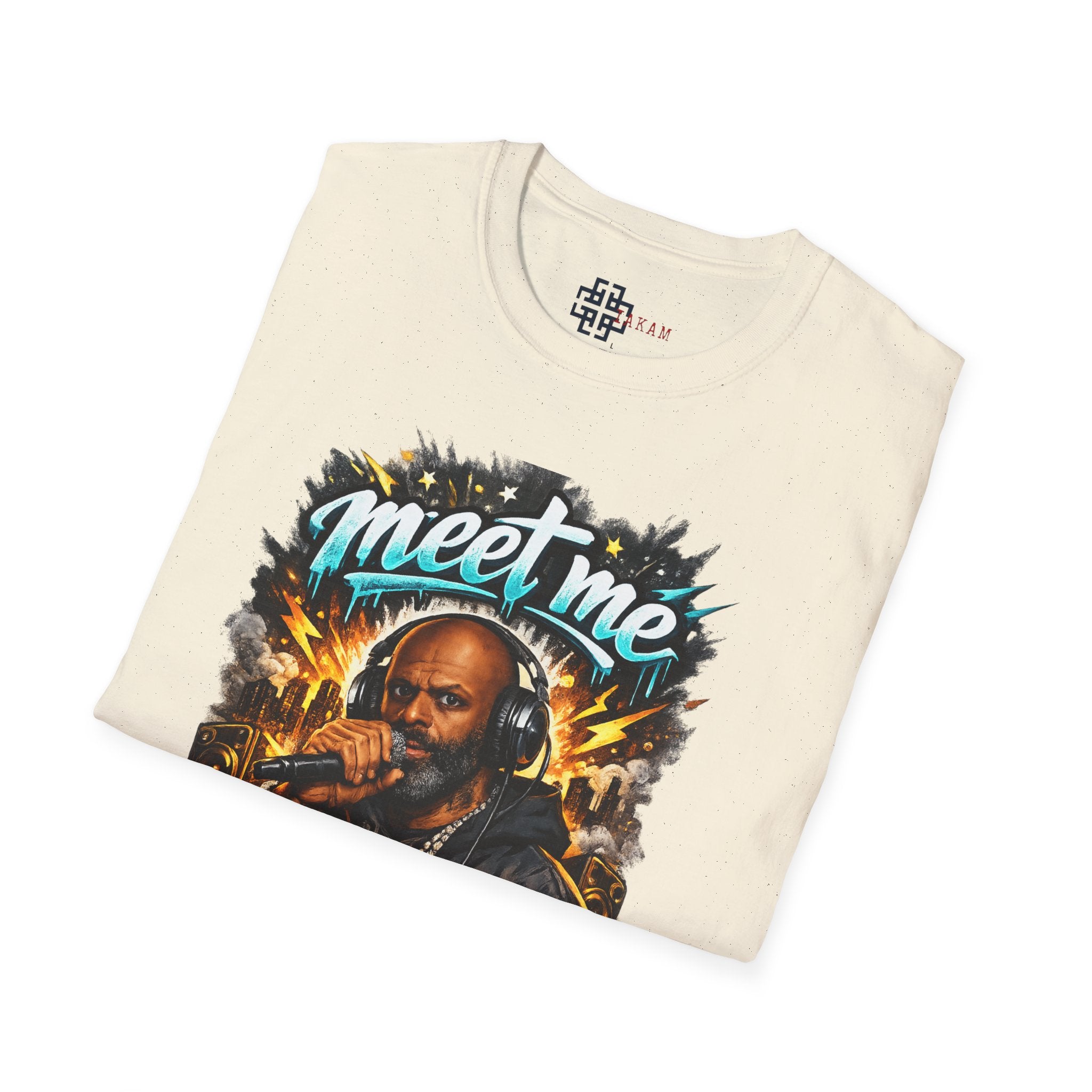 Meet Me Outside Fuse982 Bold Graphic Streetwear T-Shirt - Trendy Urban Fashion