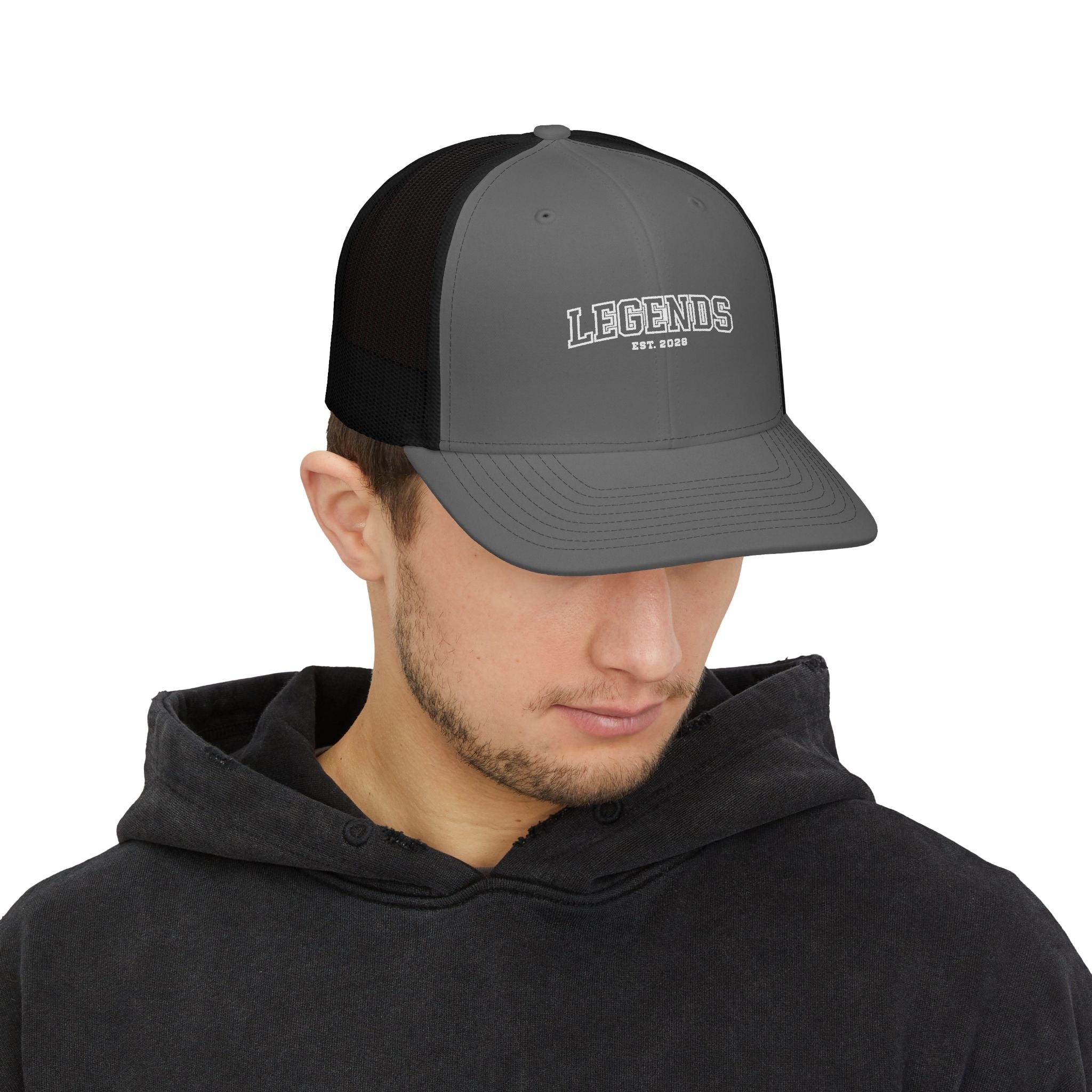 Legends Trucker Cap - 'Legends Est. 2024' Embroidered Snapback Hat