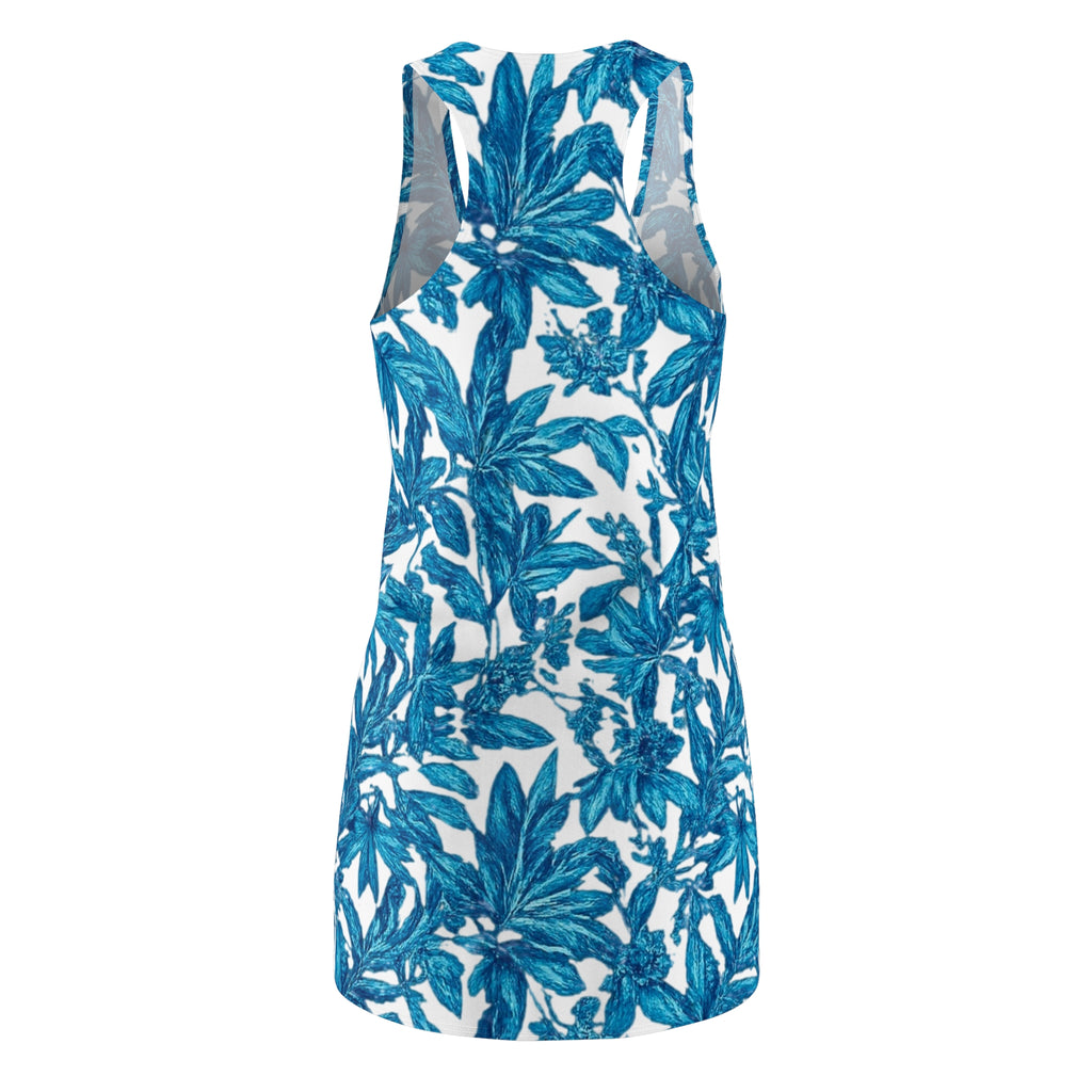 Tropical Floral Racerback Dress for Effortless Summer Style