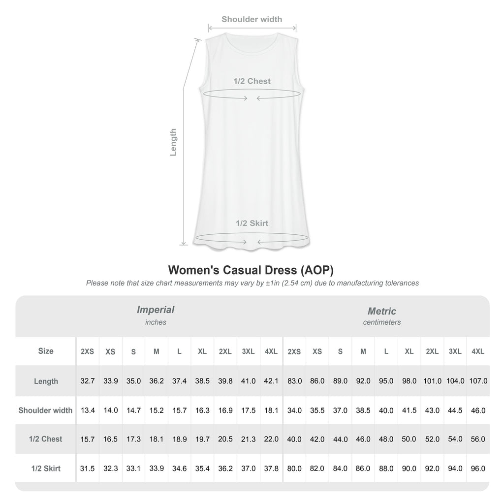 Msfbrownie Urban Graffiti Afrocentric Art Casual Dress