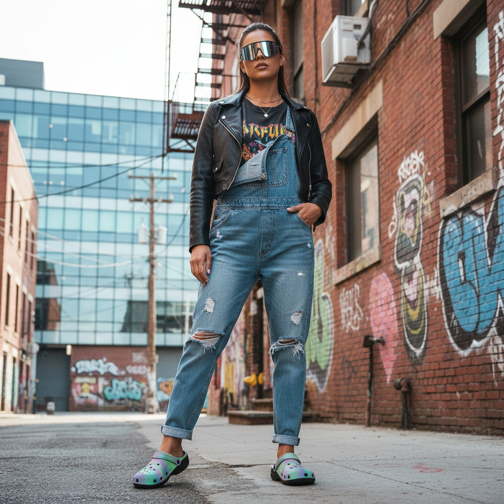 EVA Foam Rubber Shoes Illusion Clog