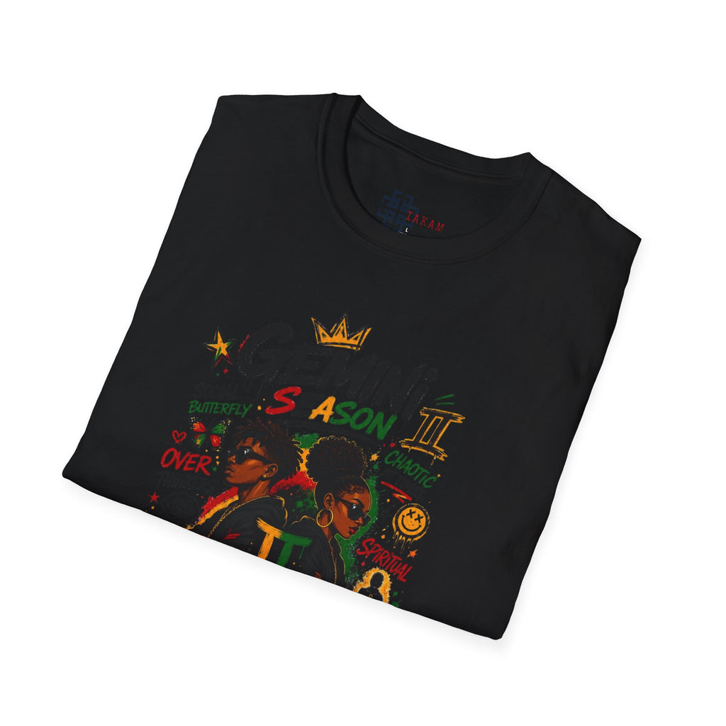 Gemini Season II T-Shirt - Loyal & Wicked Gemini Zodiac Graphic Tee