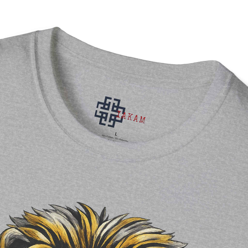 Lionheart Graphic T-Shirt - Striking Lion Head Art Design