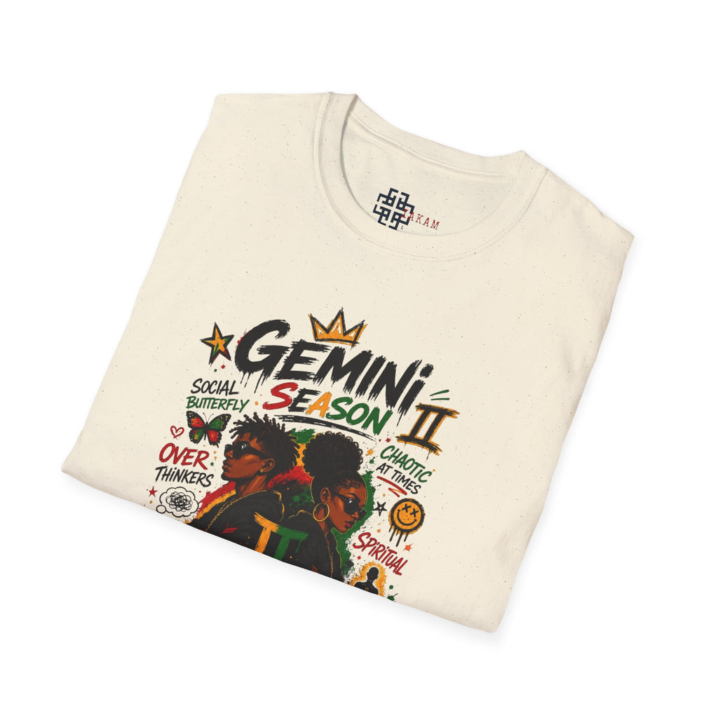 Gemini Season II T-Shirt - Loyal & Wicked Gemini Zodiac Graphic Tee