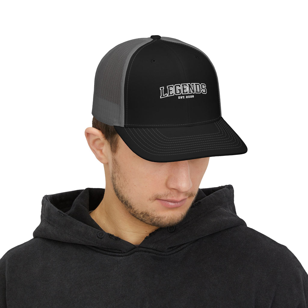 Legends Trucker Cap - 'Legends Est. 2024' Embroidered Snapback Hat