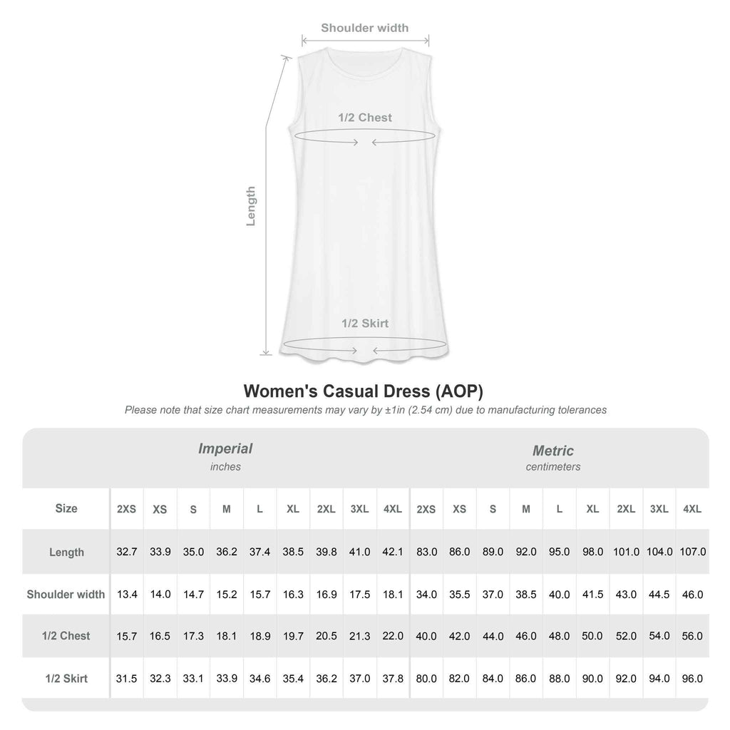 Golden Rose Summer Dress - Sleeveless A-Line Floral Casual Dress for Summer