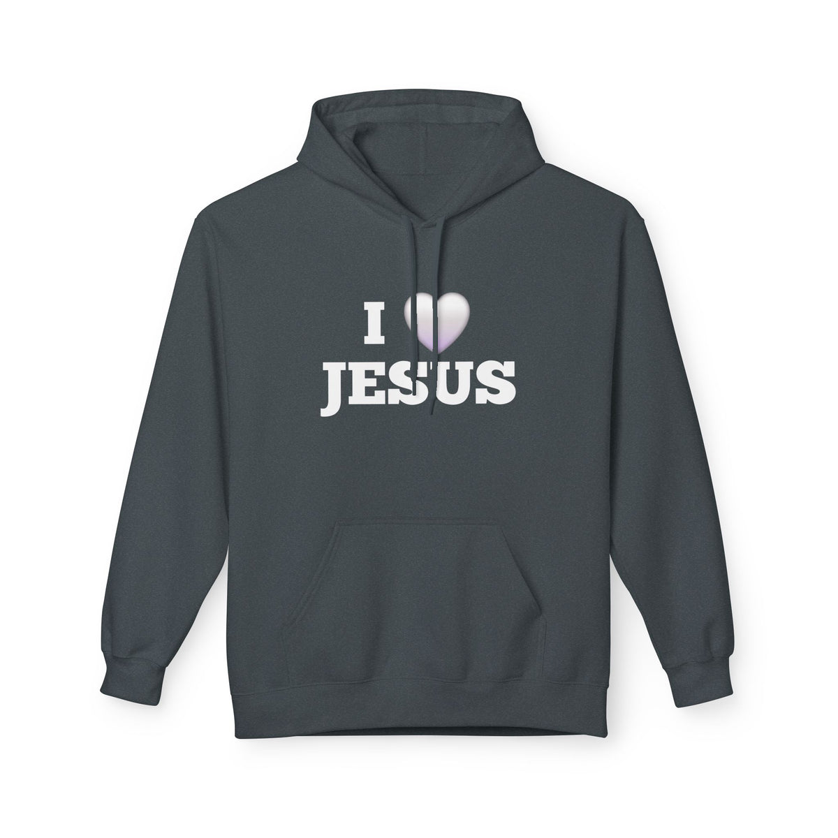 I Love Jesus Christian Faith Hoodie