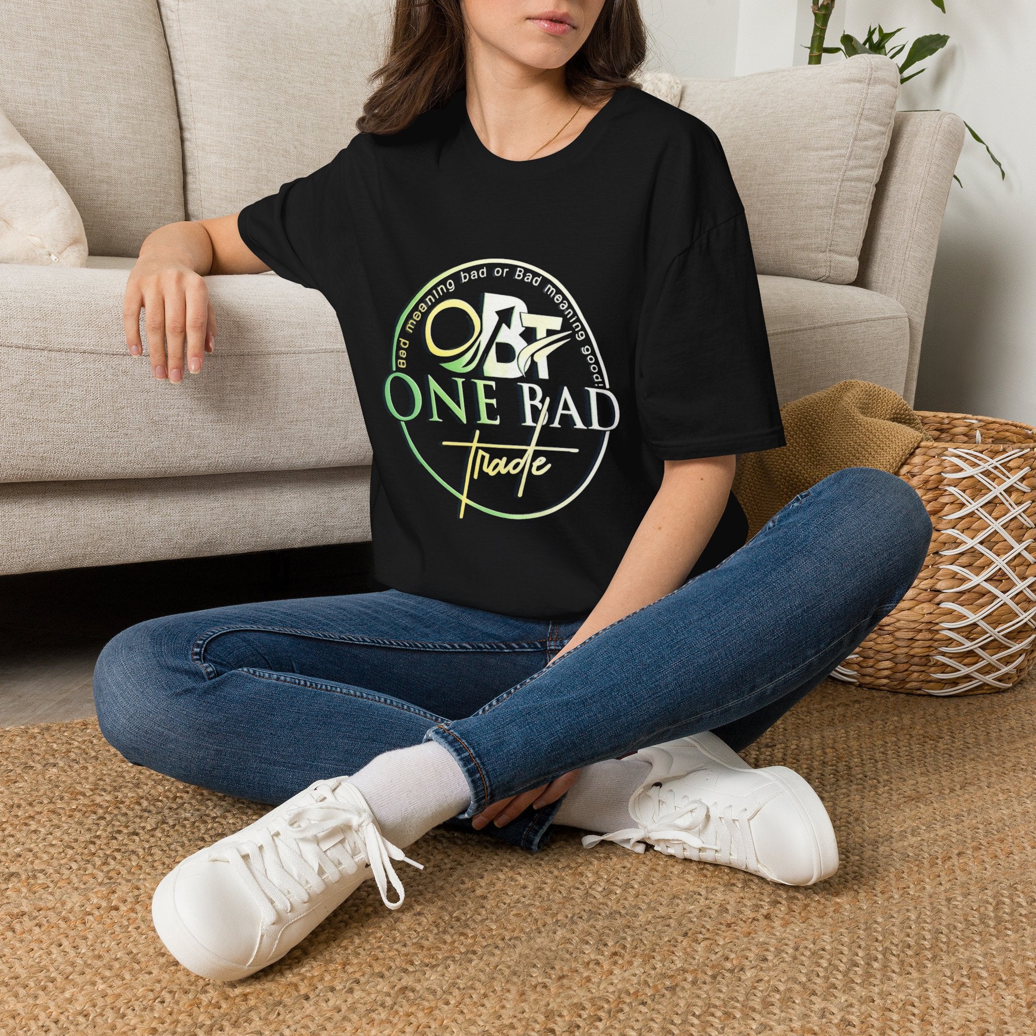 Minimalist Abstract Logo T-Shirt — One/10 Graphic Tee