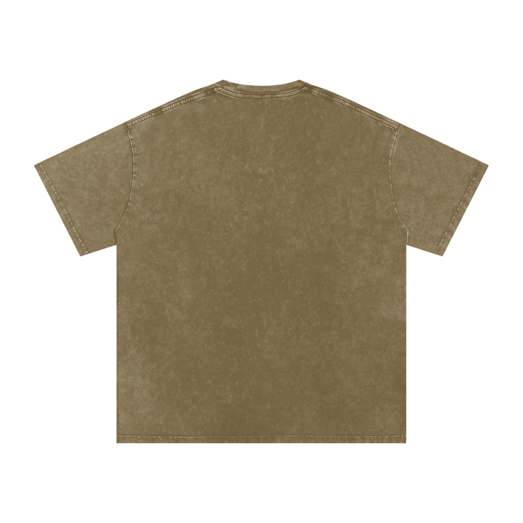 Fuse982 Snow Washed Oversized Cotton T-Shirt