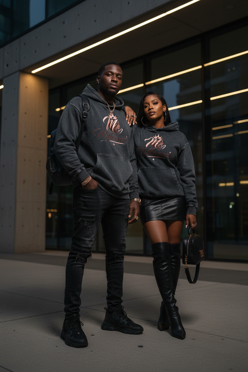 Msfbrownie Washed Loose Cotton Hoodie