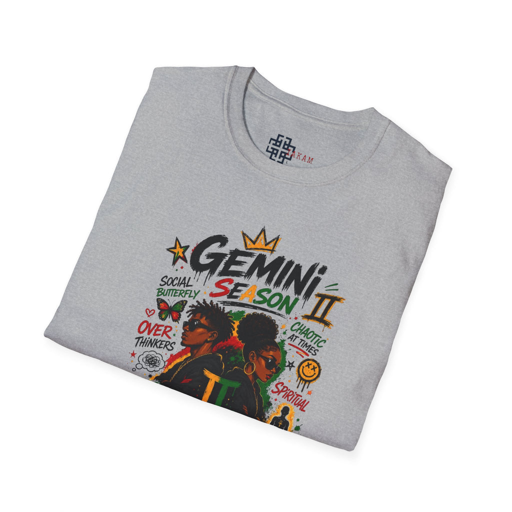 Gemini Zodiac T-Shirt - Gemini Season Graphic Tee for Trendsetters