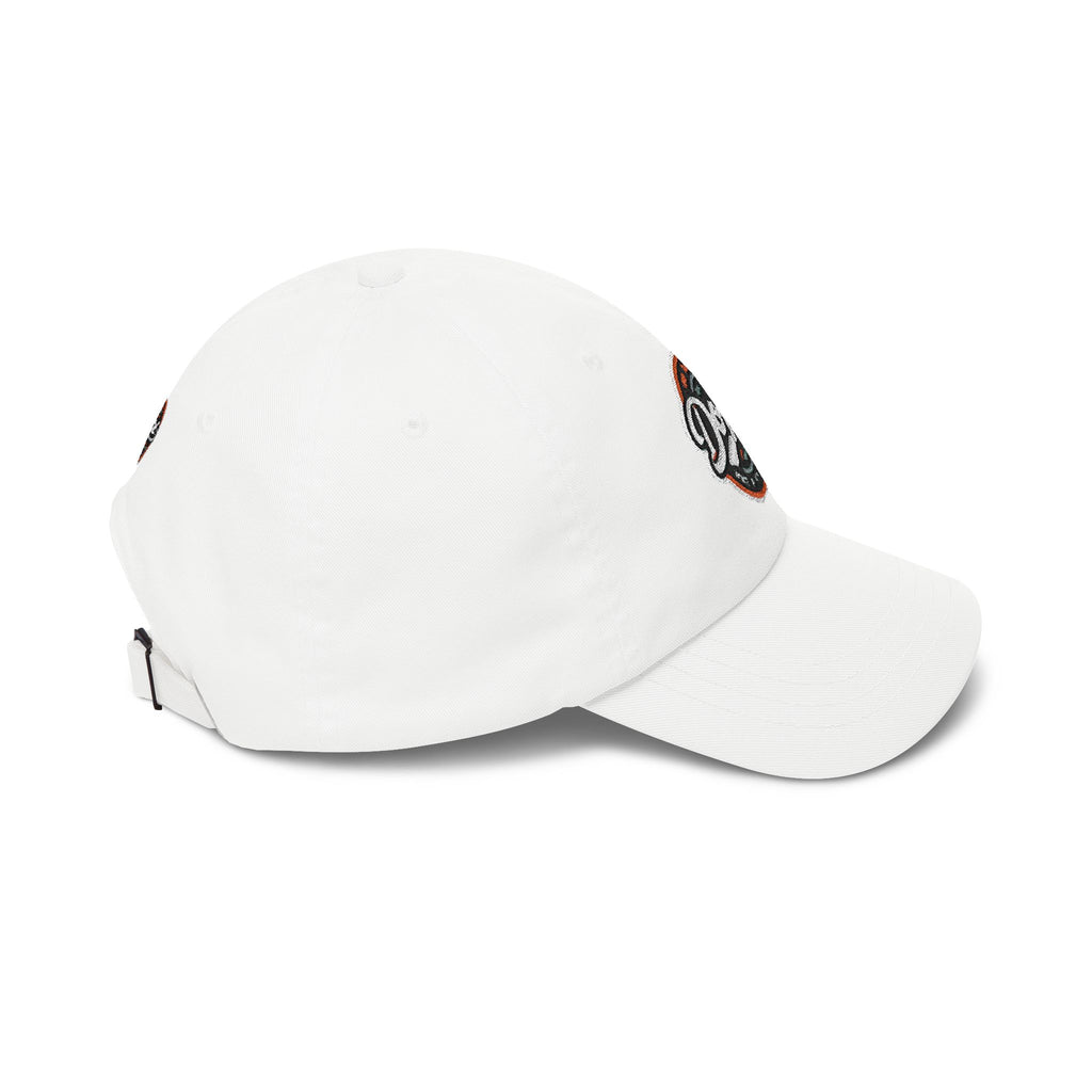 Dope Circle Embroidered Cap — Vintage Retro Logo Baseball Hat