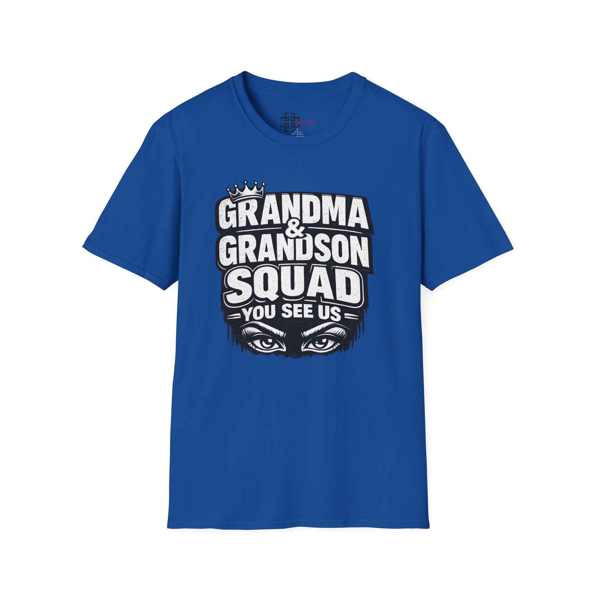 Grandma & Grandson Squad T-Shirt — Matching Family Gift for Grandparents