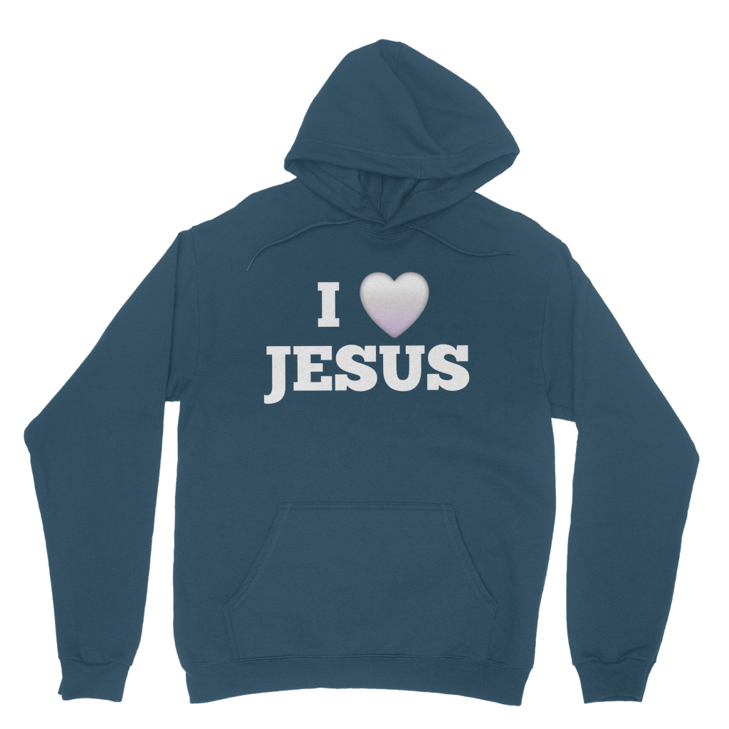 I love Jesus Hoodie for Everyday Comfort - Classic Adult Style