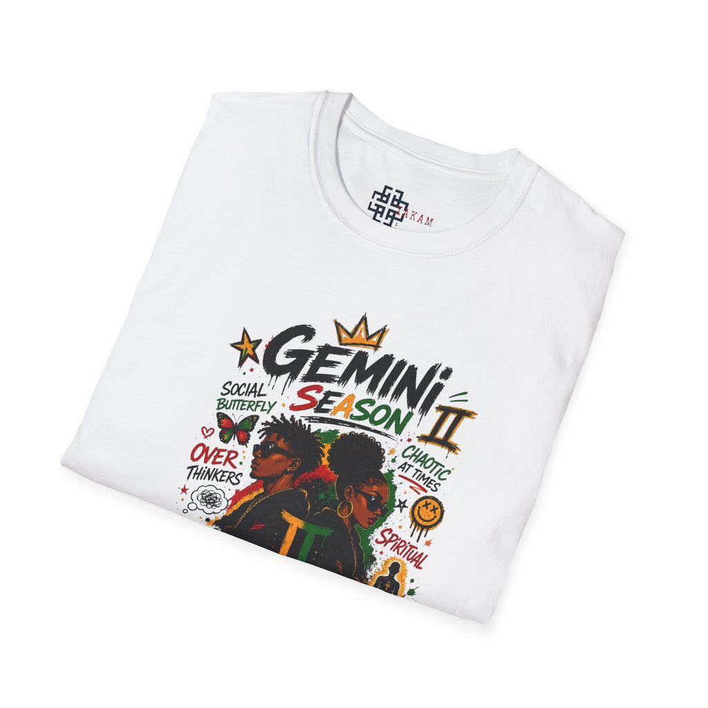 Gemini Zodiac T-Shirt - Gemini Season Graphic Tee for Trendsetters