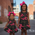 Girls' Sleeveless Sundress Camo - IAKAM