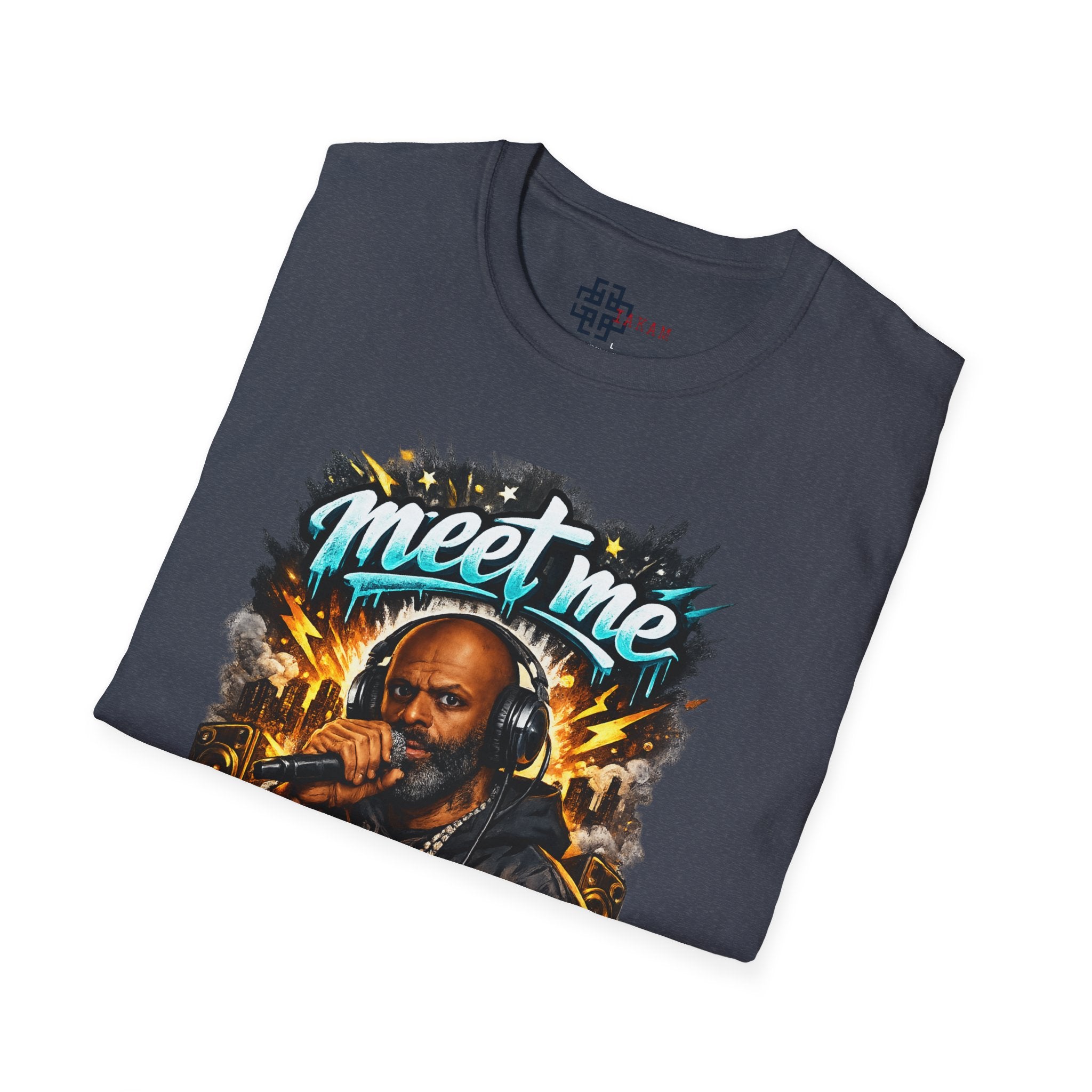 Meet Me Outside Fuse982 Bold Graphic Streetwear T-Shirt - Trendy Urban Fashion