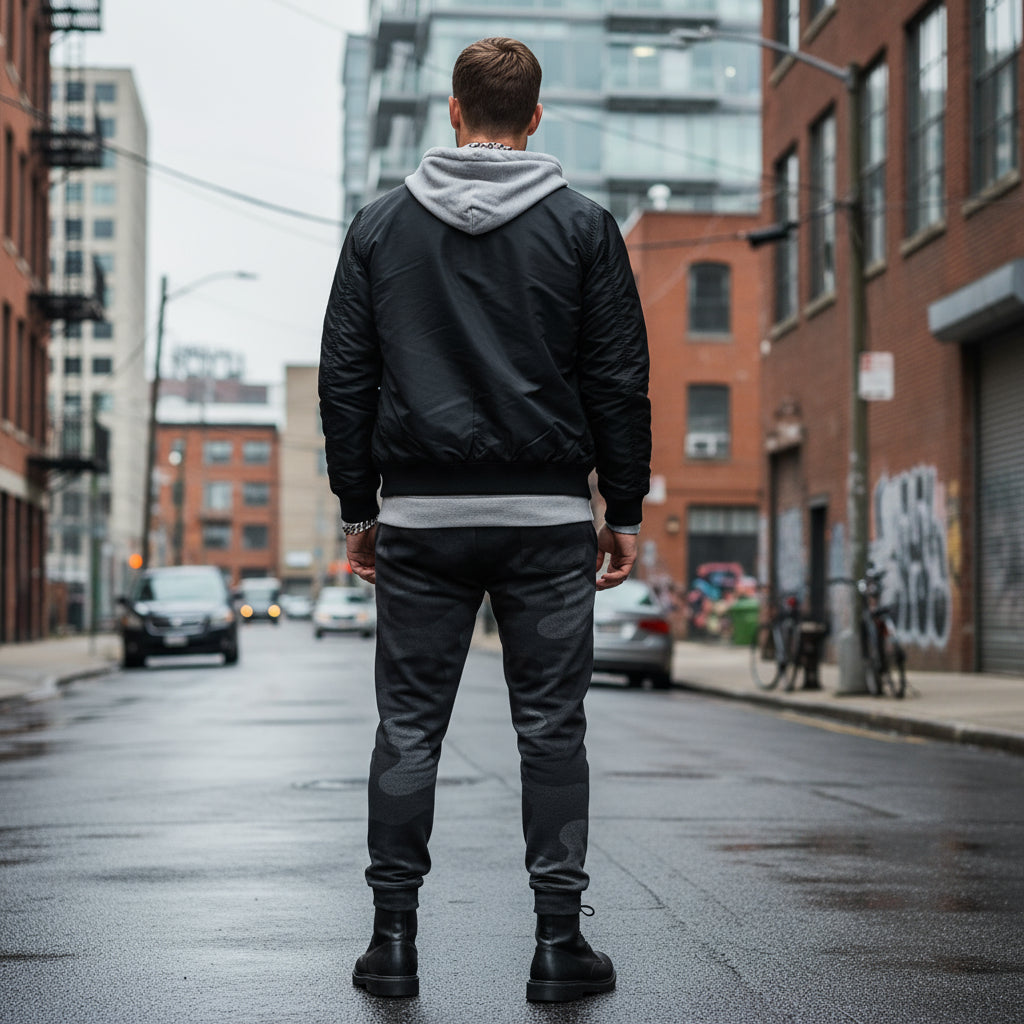 Athletic Grey Camo Joggers for Ultimate Comfort and Style