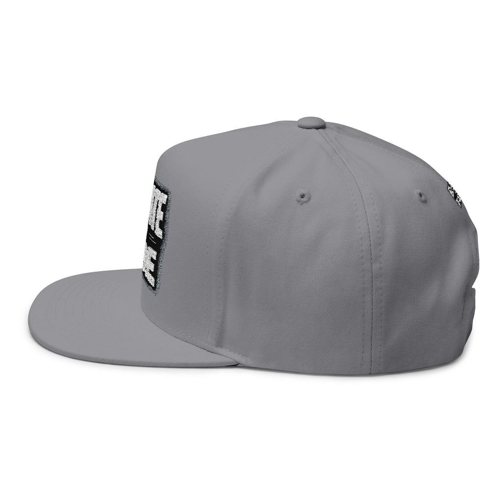 Elevate or Fade Flat Bill Cap for Trendy Casual Styles