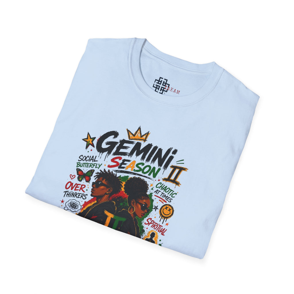 Gemini Season II T-Shirt - Loyal & Wicked Gemini Zodiac Graphic Tee